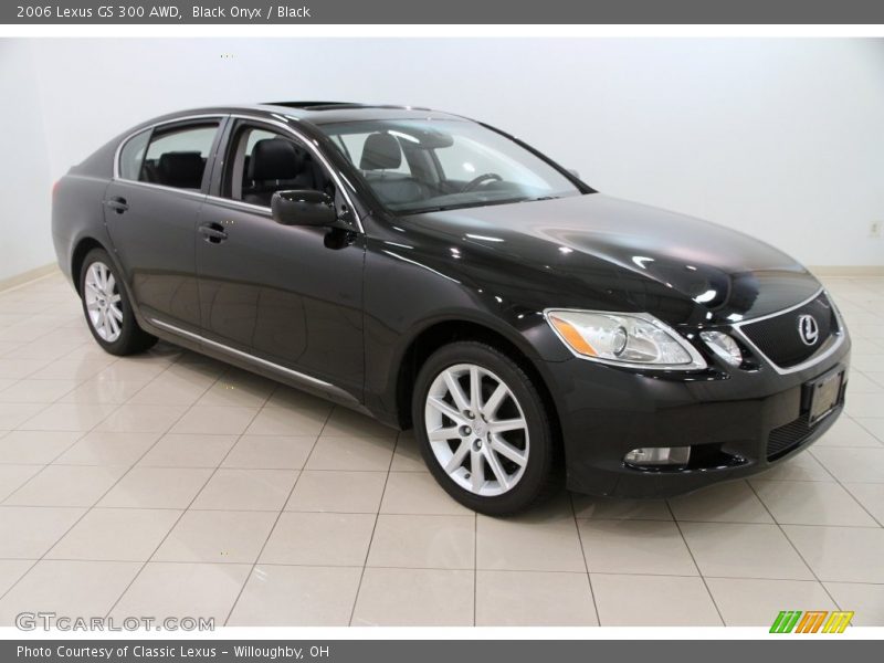 Black Onyx / Black 2006 Lexus GS 300 AWD