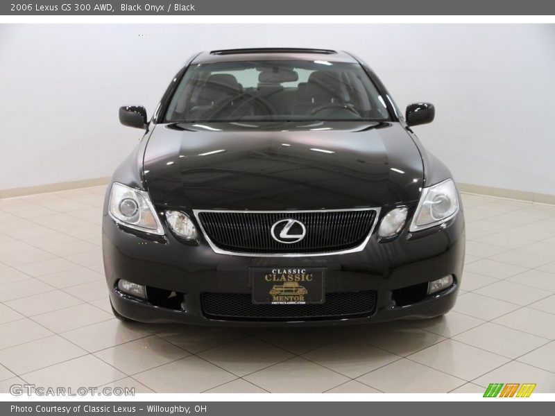 Black Onyx / Black 2006 Lexus GS 300 AWD