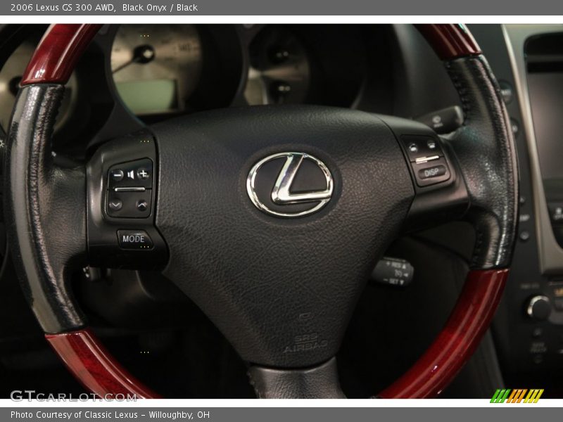 Black Onyx / Black 2006 Lexus GS 300 AWD