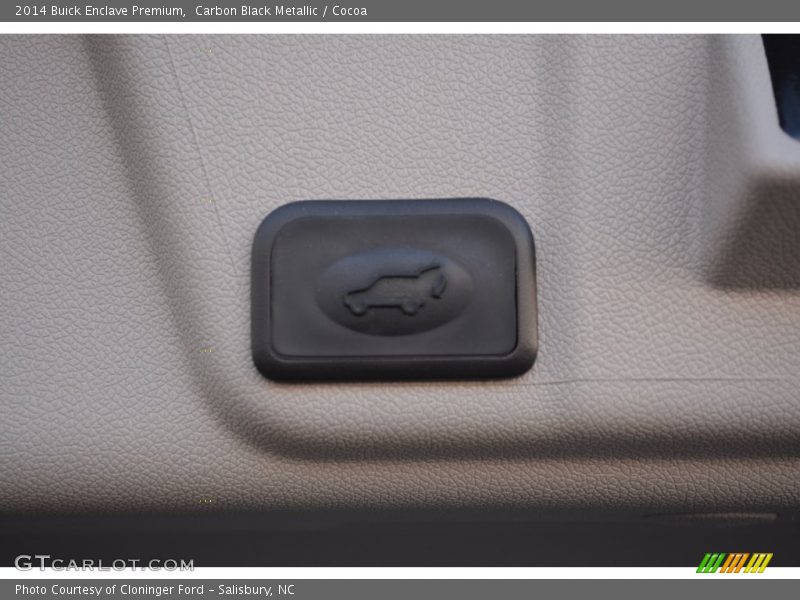 Carbon Black Metallic / Cocoa 2014 Buick Enclave Premium