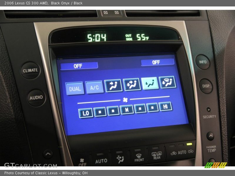 Black Onyx / Black 2006 Lexus GS 300 AWD