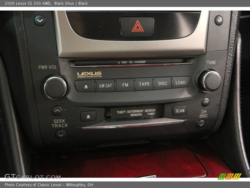 Black Onyx / Black 2006 Lexus GS 300 AWD