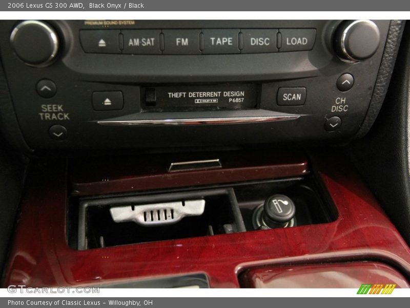 Black Onyx / Black 2006 Lexus GS 300 AWD