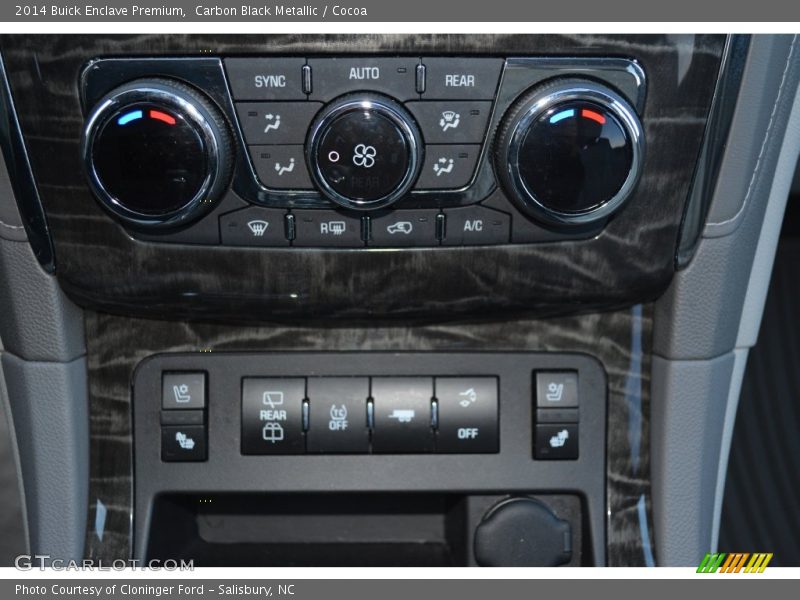 Carbon Black Metallic / Cocoa 2014 Buick Enclave Premium