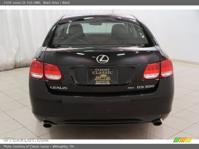 Black Onyx / Black 2006 Lexus GS 300 AWD