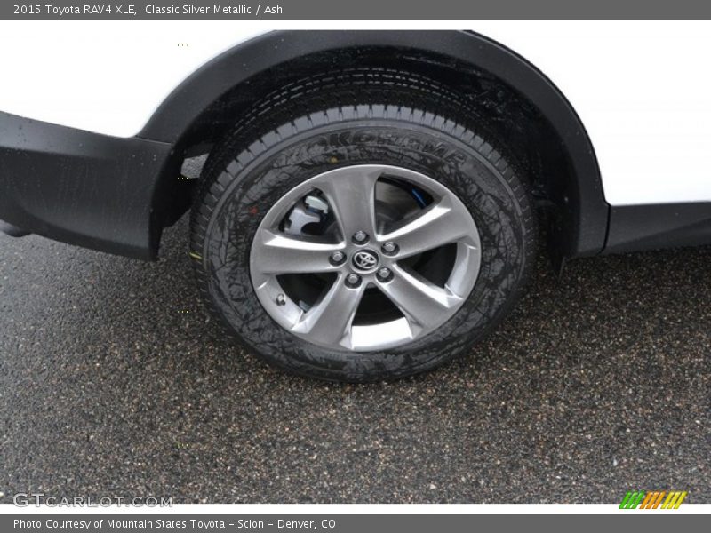 Classic Silver Metallic / Ash 2015 Toyota RAV4 XLE