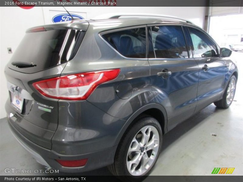 Magnetic Metallic / Charcoal Black 2016 Ford Escape Titanium
