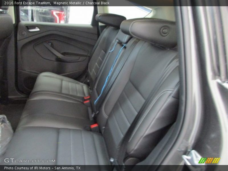 Magnetic Metallic / Charcoal Black 2016 Ford Escape Titanium