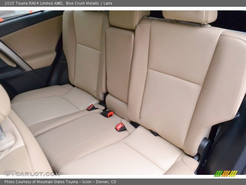 Blue Crush Metallic / Latte 2015 Toyota RAV4 Limited AWD