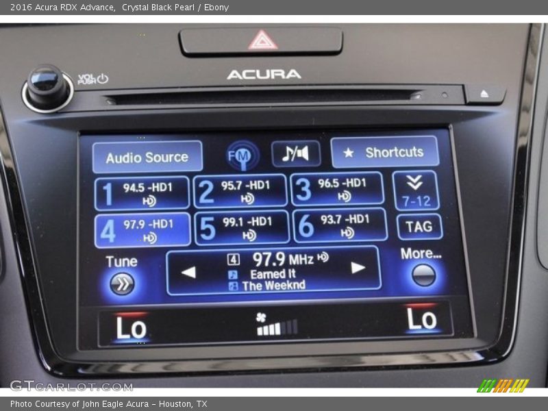 Crystal Black Pearl / Ebony 2016 Acura RDX Advance