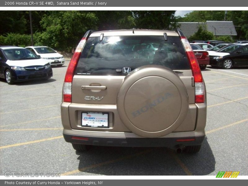 Sahara Sand Metallic / Ivory 2006 Honda CR-V SE 4WD