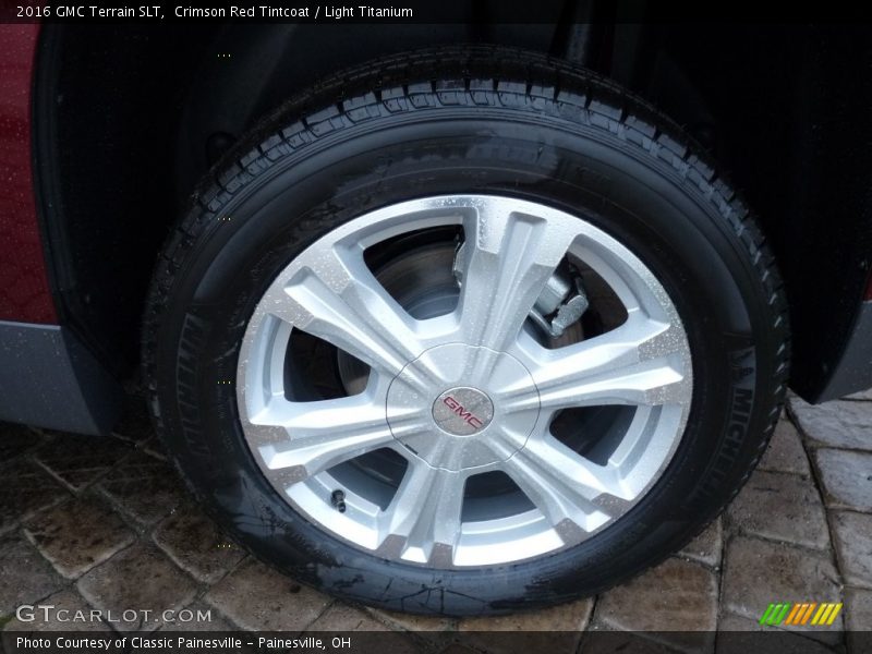 Crimson Red Tintcoat / Light Titanium 2016 GMC Terrain SLT