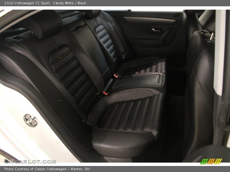 Candy White / Black 2010 Volkswagen CC Sport