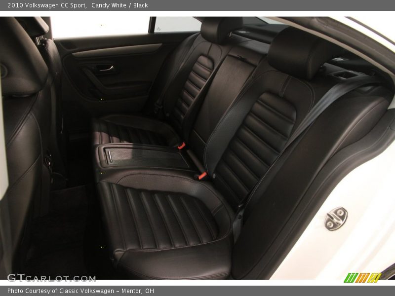 Candy White / Black 2010 Volkswagen CC Sport