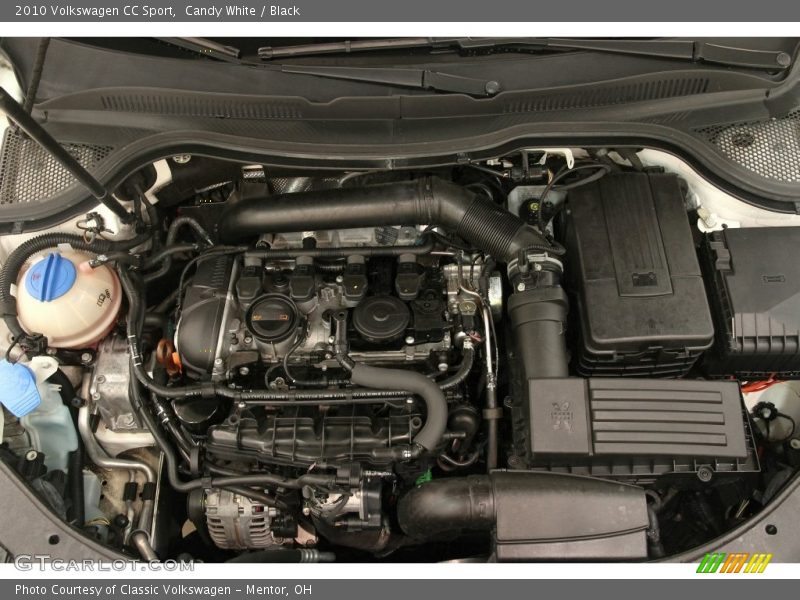 Candy White / Black 2010 Volkswagen CC Sport