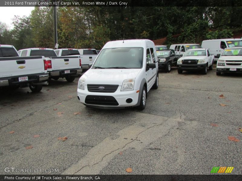 Frozen White / Dark Grey 2011 Ford Transit Connect XLT Cargo Van