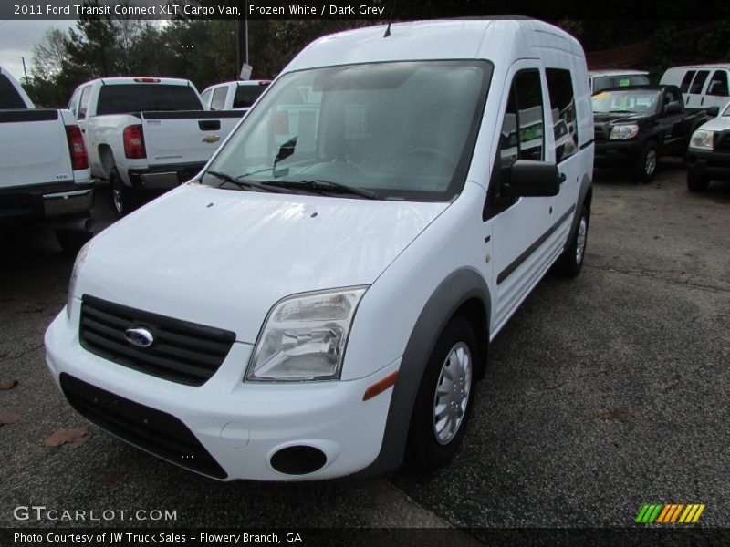 Frozen White / Dark Grey 2011 Ford Transit Connect XLT Cargo Van