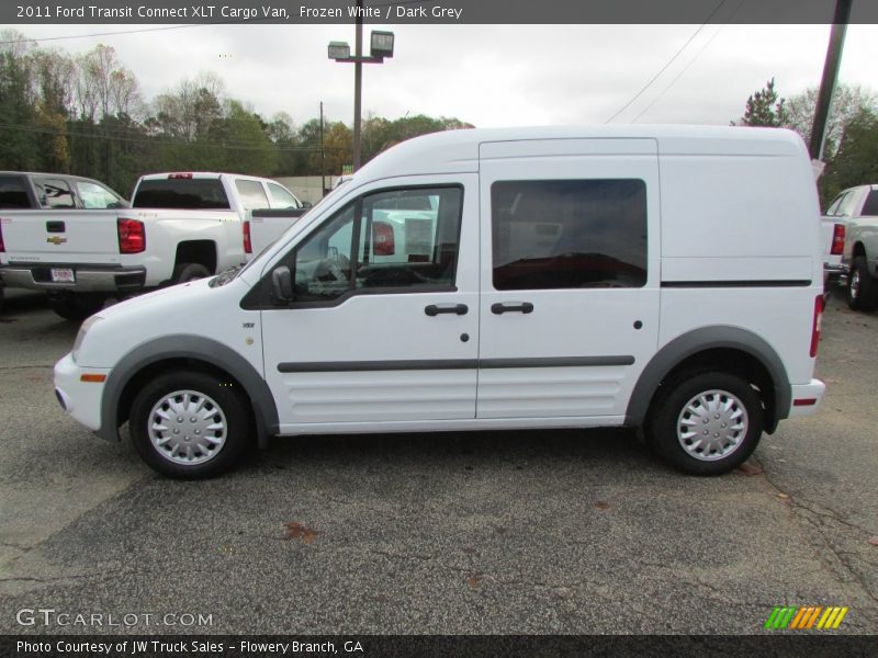 Frozen White / Dark Grey 2011 Ford Transit Connect XLT Cargo Van