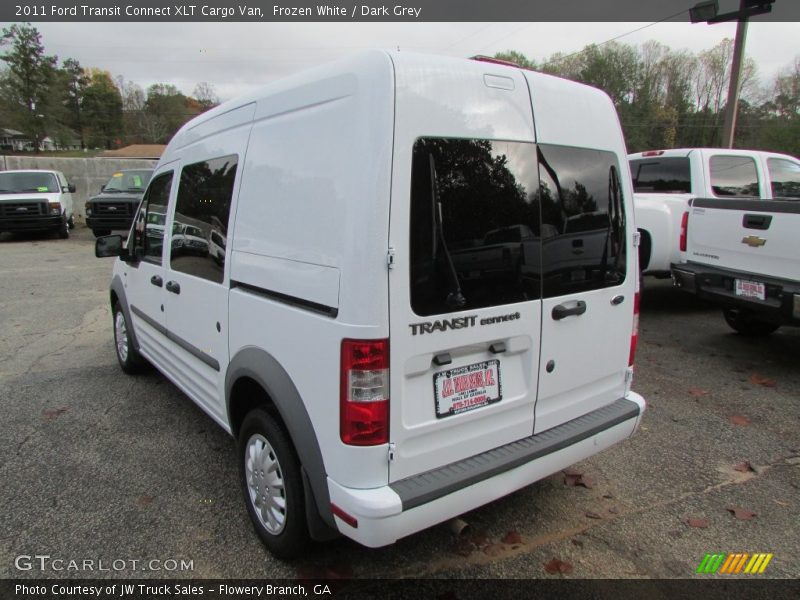 Frozen White / Dark Grey 2011 Ford Transit Connect XLT Cargo Van