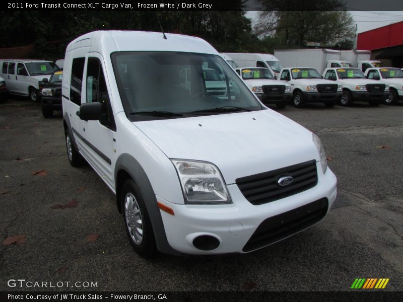 Frozen White / Dark Grey 2011 Ford Transit Connect XLT Cargo Van