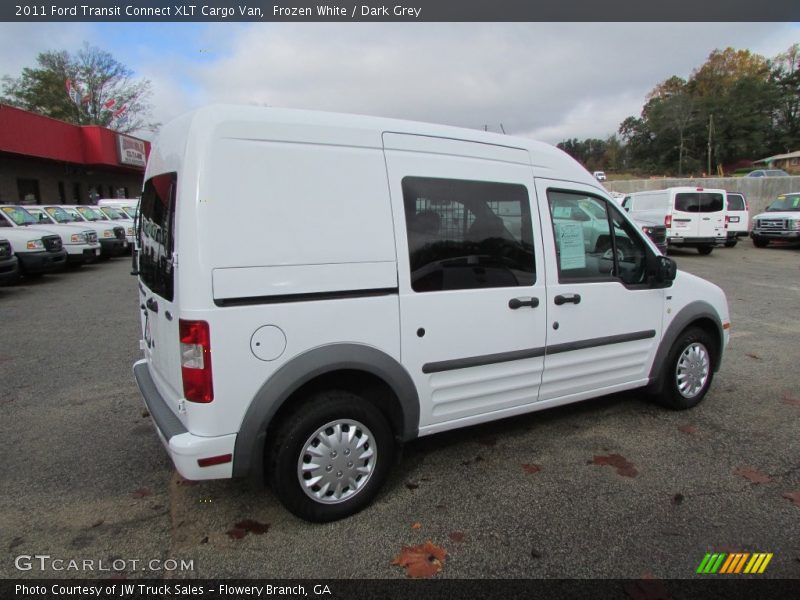 Frozen White / Dark Grey 2011 Ford Transit Connect XLT Cargo Van