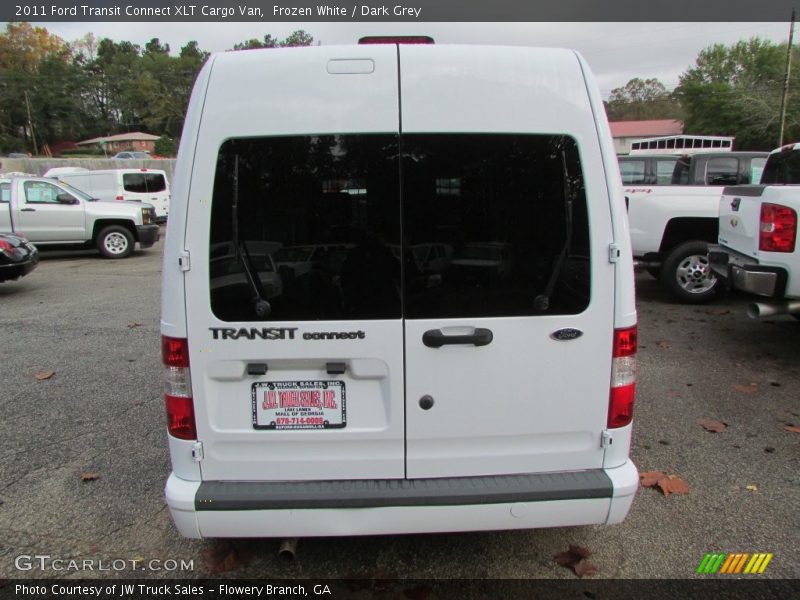 Frozen White / Dark Grey 2011 Ford Transit Connect XLT Cargo Van