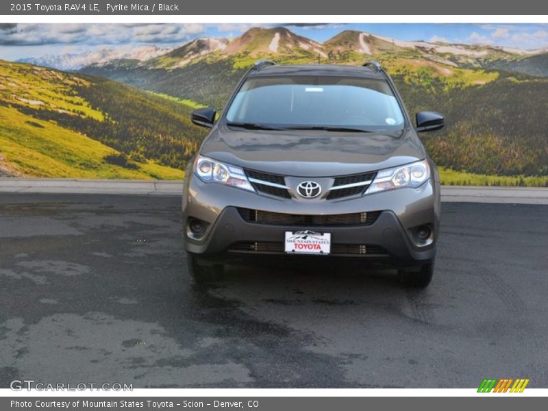 Pyrite Mica / Black 2015 Toyota RAV4 LE