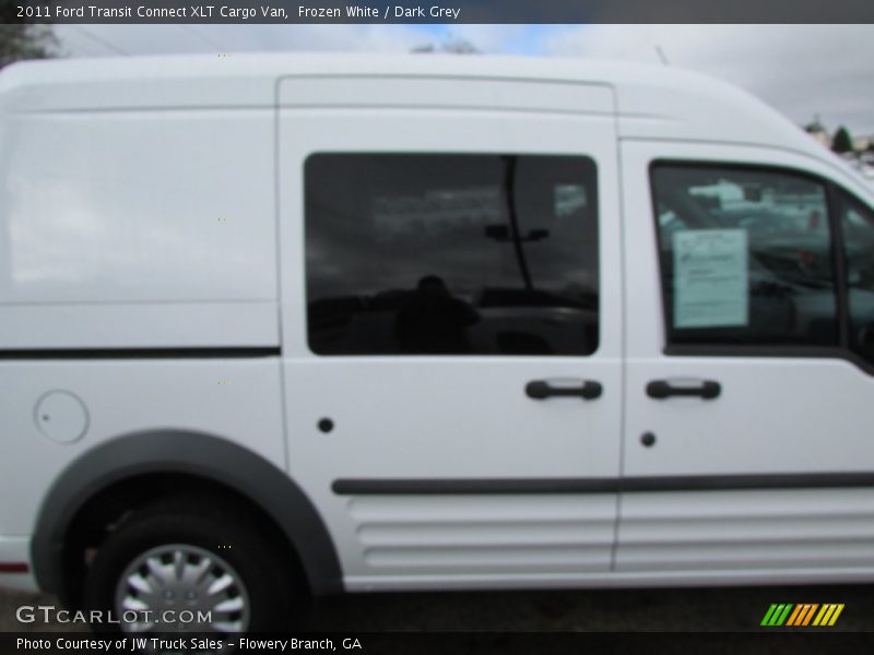 Frozen White / Dark Grey 2011 Ford Transit Connect XLT Cargo Van