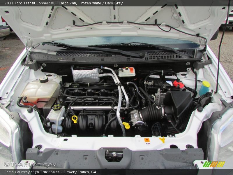 Frozen White / Dark Grey 2011 Ford Transit Connect XLT Cargo Van