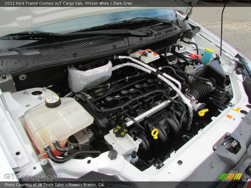 Frozen White / Dark Grey 2011 Ford Transit Connect XLT Cargo Van