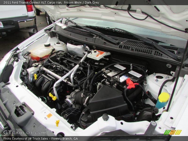 Frozen White / Dark Grey 2011 Ford Transit Connect XLT Cargo Van