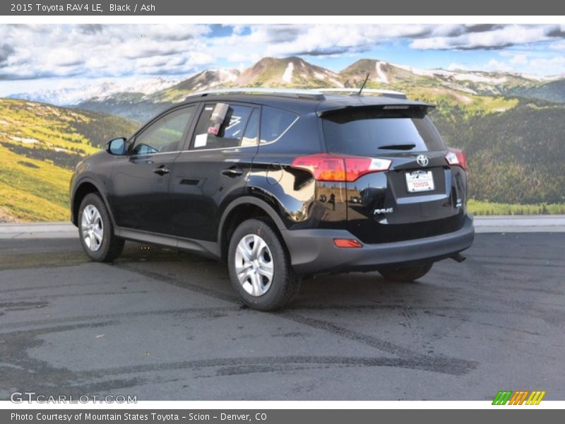 Black / Ash 2015 Toyota RAV4 LE