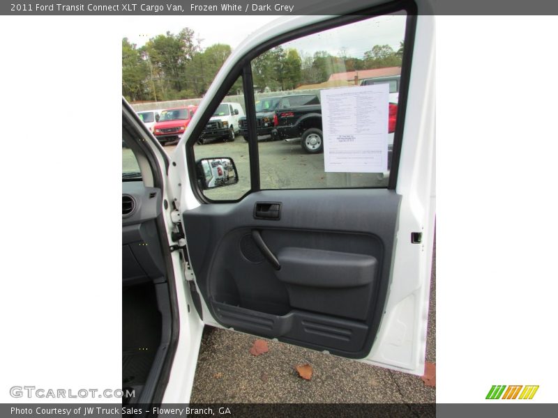 Frozen White / Dark Grey 2011 Ford Transit Connect XLT Cargo Van