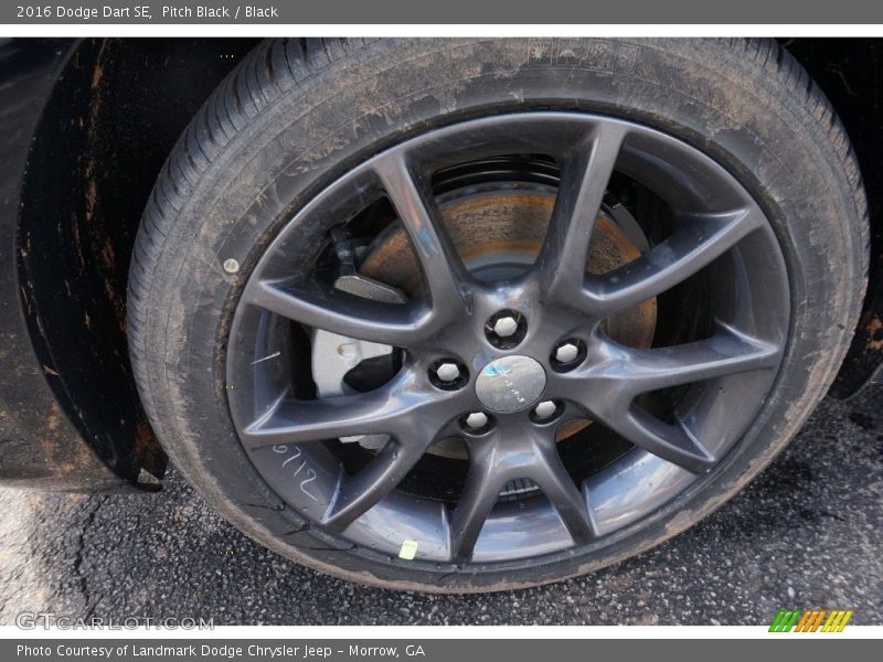 Pitch Black / Black 2016 Dodge Dart SE