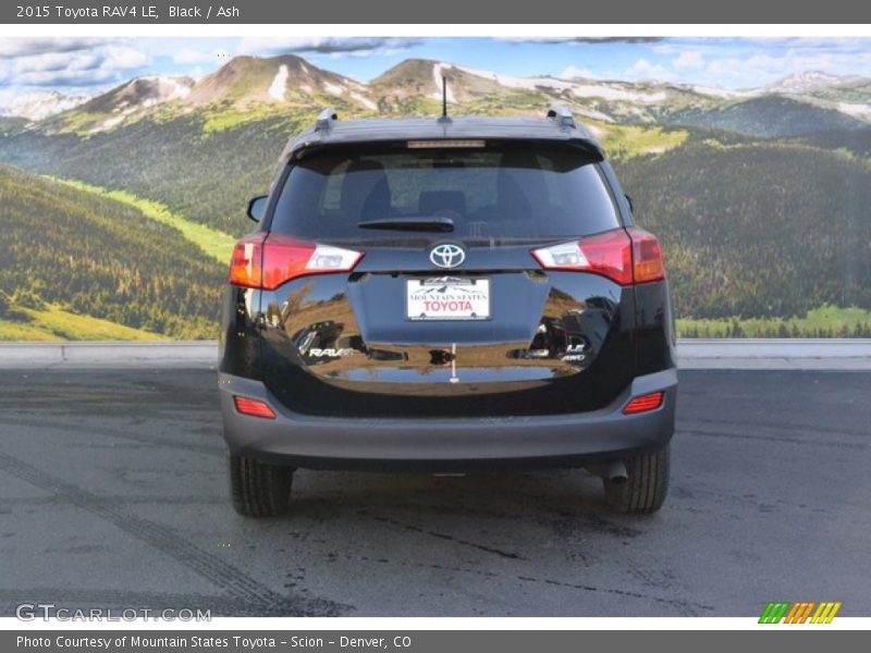 Black / Ash 2015 Toyota RAV4 LE