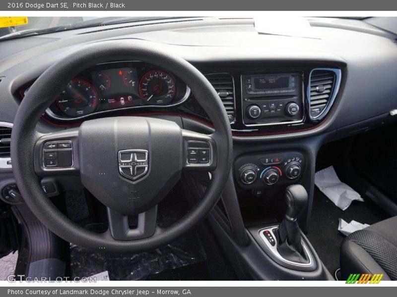 Pitch Black / Black 2016 Dodge Dart SE