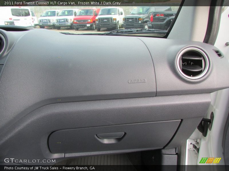Frozen White / Dark Grey 2011 Ford Transit Connect XLT Cargo Van