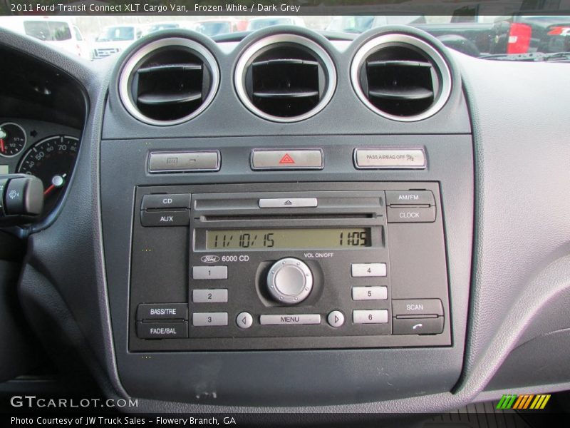 Frozen White / Dark Grey 2011 Ford Transit Connect XLT Cargo Van