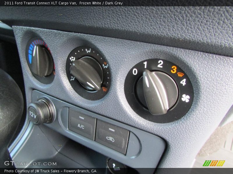 Frozen White / Dark Grey 2011 Ford Transit Connect XLT Cargo Van