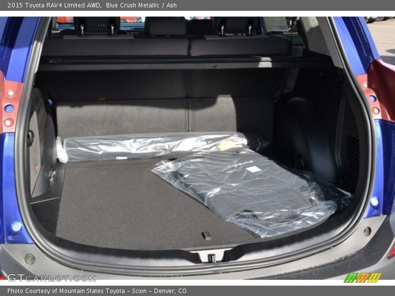 Blue Crush Metallic / Ash 2015 Toyota RAV4 Limited AWD