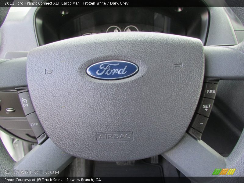 Frozen White / Dark Grey 2011 Ford Transit Connect XLT Cargo Van