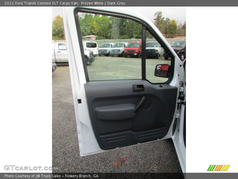 Frozen White / Dark Grey 2011 Ford Transit Connect XLT Cargo Van