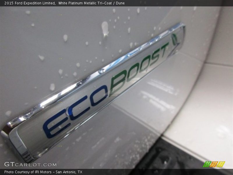White Platinum Metallic Tri-Coat / Dune 2015 Ford Expedition Limited