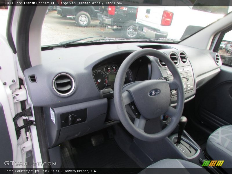 Frozen White / Dark Grey 2011 Ford Transit Connect XLT Cargo Van