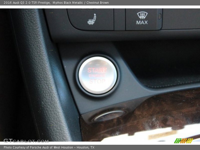 Mythos Black Metallic / Chestnut Brown 2016 Audi Q3 2.0 TSFI Prestige