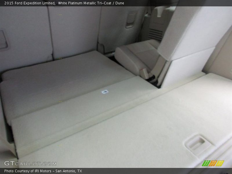 White Platinum Metallic Tri-Coat / Dune 2015 Ford Expedition Limited
