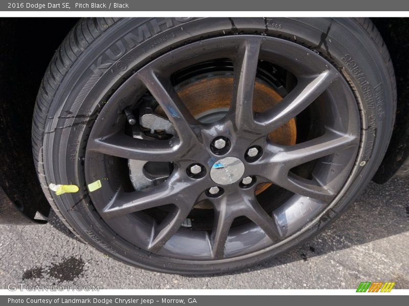 Pitch Black / Black 2016 Dodge Dart SE