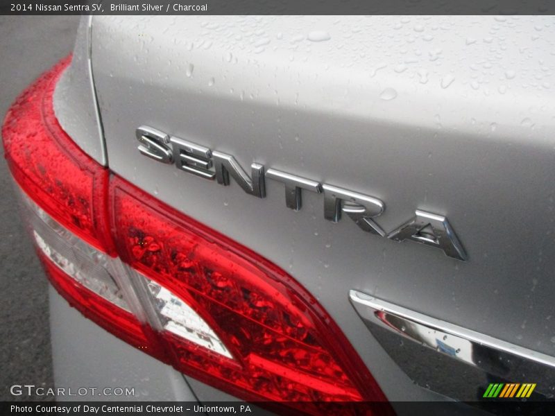 Brilliant Silver / Charcoal 2014 Nissan Sentra SV