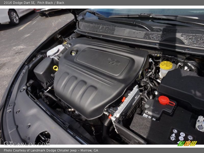 Pitch Black / Black 2016 Dodge Dart SE