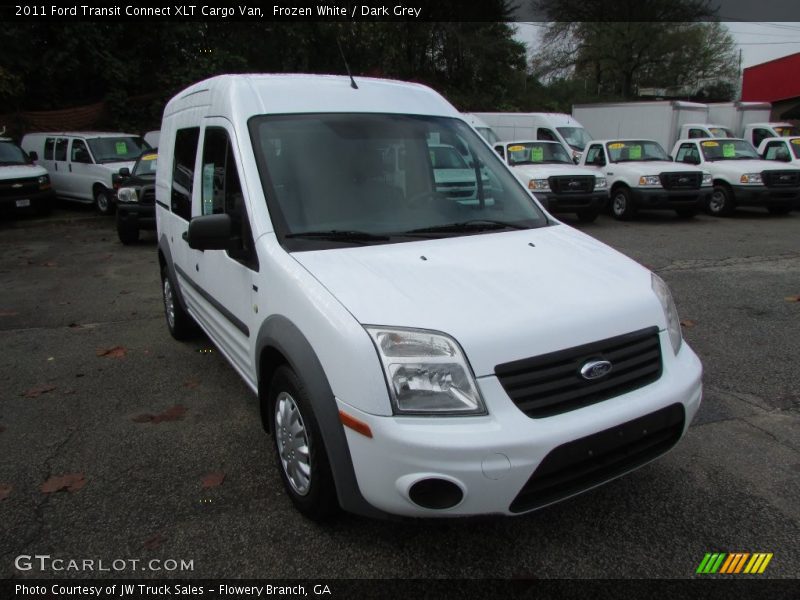 Frozen White / Dark Grey 2011 Ford Transit Connect XLT Cargo Van